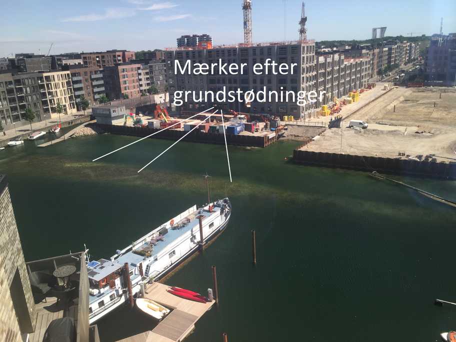 Foto hvor man ser hvor vanddybden er lav