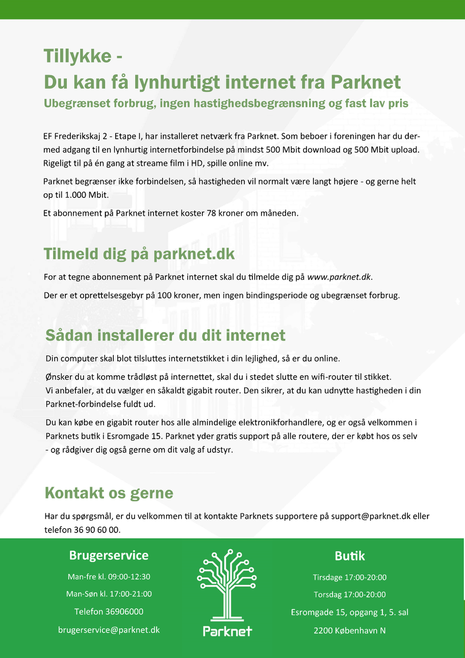 Velkommen til Parknet